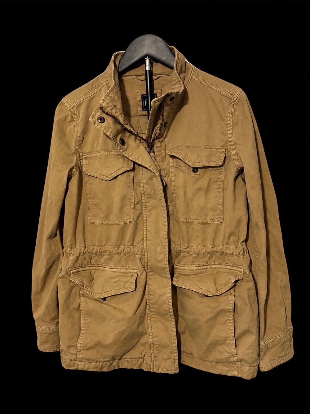 GAP Tan Utility Military Cargo Field Jacket XS